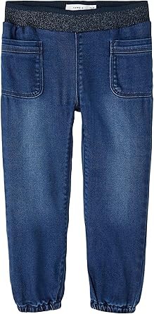 بنطلون جينز أزرق غامق