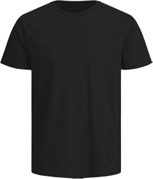 تيشيرت قطن أسود كلاسيك